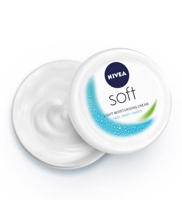 NIVEA Cream 500 ml - Soft Light Moisturiser with Vitamin E | Buy Internationally | Hydrating Skin Care - Buy Online on GoSupps.com