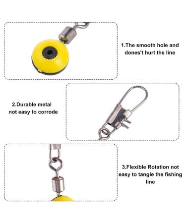 60 PCS Fishing Barrel Swivels with Snap - High-Quality Fishing Swivels in 3 Sizes | Essential Fishing Accessories for Anglers - Buy Online on GoSupps.com