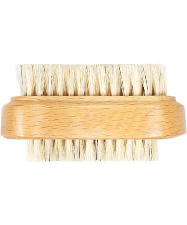 Wooden Nail Brushes Cleaning Bristle Nail Brushes Manicure Pedicure Nail Scrubber Double-sided for Fingernail Toenail nail brush - Buy Online on GoSupps.com