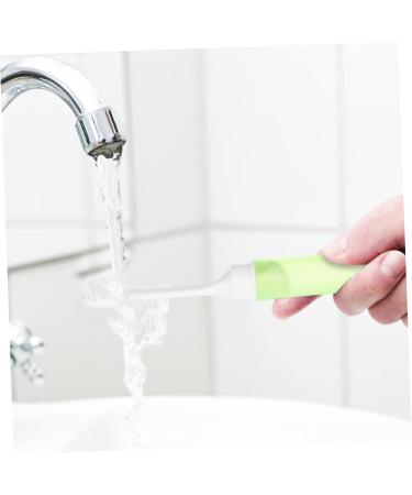 Buy Healeeved Portable Travel Toothbrush - Foldable & Collapsible Manual Toothbrush with Tongue Cleaner | 10-Pack Mini Soft Brush Accessories for International Shipping - Buy Online on GoSupps.com