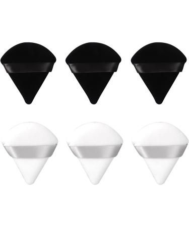  Jonlaki Jonlaki 6Pcs Triangle Powder Puff High Density Influx Super Soft Makeup Triangular Air Cushion for Wet Dry Cosmetics Triangle Puffs - Buy Online on GoSupps.com
