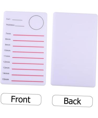 Pallet Acrylique Pour Extensions De Support Pratique Pour Application De Faux Pour Salons Et Usage Domestique Outil Pour Artistes D butants Et Design l gant Avec Marquage Pour - Buy Online on GoSupps.com