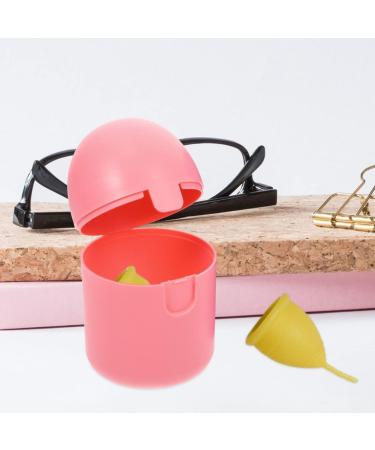 Buy Gleavi 2-Piece Menstrual Cup Cleaning Set - Pink Disinfection Tools for Periodic Cup Holders | Fast International Shipping - Buy Online on GoSupps.com