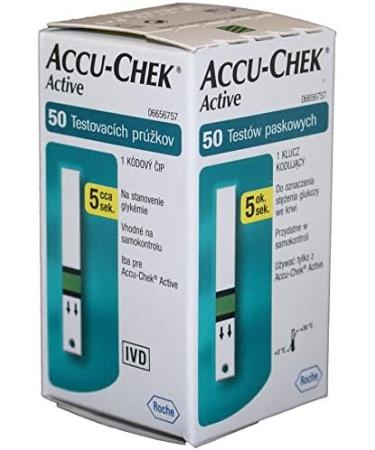 Buy ACCU CHEK Active Test Strips - 50 Sealed Box | International Shipping Available | EXP: 05/2015 - Buy Online on GoSupps.com