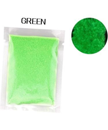 ORFOFE 2 Pack Sand Powder Luminous Powder Outdoor Decorations Glow Luminous Nail Glitter Particles Ordinary Green Siize 4 - Buy Online on GoSupps.com