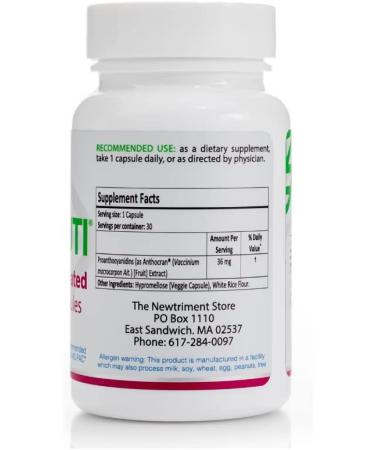 Pure Pharmacist Formulated Cranberry Plus Capsules - 36mg PAC - Bladder Health Support - GMO & Gluten-Free - Buy Online on GoSupps.com