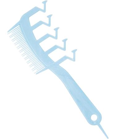 Peigne dents larges en forme de Z pour d m ler les cheveux bleu - Buy Online on GoSupps.com