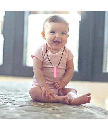 8-Pack Baby Silicone Teething Necklace | Soft Sensory Tools for Autism & ADHD | Safe for Adults & Babies - Buy Online on GoSupps.com