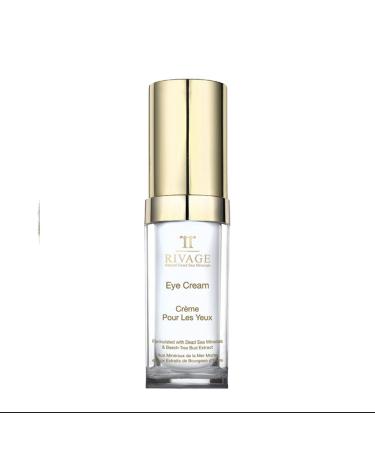 RIVAGE NATURAL DEAD SEA MINERALS Eye Cream 20ML ENHANCED WITH DEAD SEA SALT FORMULATED with DEAD SEA MINERALS and BEECH TREE BUD EXTRACT VEGAN FRIENDLY  NO ANIMAL TESTING  NO HARSH CHEMICALS