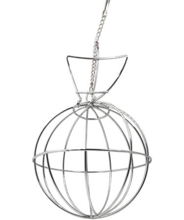 Fewao Stainless Rabbits Feeding Grass Ball Sphere Treat Hay Feeder Dispenser Hanging Ball Rabbit Chinchilla Guinea Pig Chicken Toys for Small Animals - Buy Online on GoSupps.com