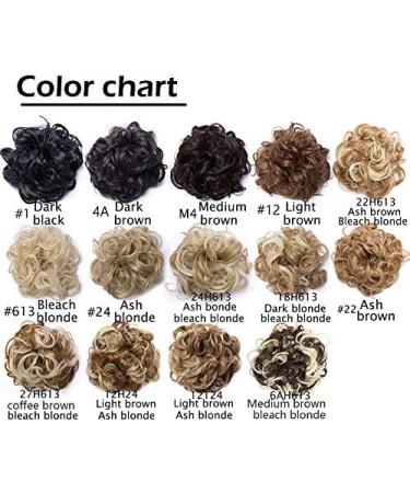 Hair Bun 80cm Women's Synthetic Bun Messy Bun with Elastic Band Hair Bun Curl Wig Ponytail Extension Hair Extensions Wig Hair Extension Hair Piece (Color : 12T24) - Buy Online on GoSupps.com