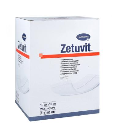 Paul Hartmann AG Absorbent compress sterile 10 x 10 cm 25 pieces