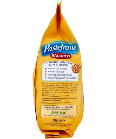  Balocco Balocco Pastefrolle Biscotti with Italian Milk and Fresh Eggs 100% Italian Milk and Fresh Eggs 700 g Set of 3 - Buy Online on GoSupps.com