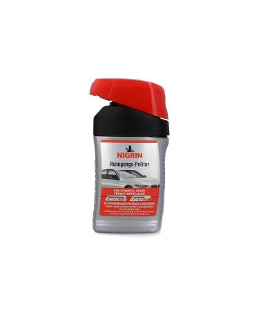 NIGRIN cleaning polish smoothes cleans and polishes with micro-abrasive particles color refreshing 300 ml