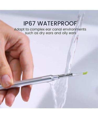 HeiDD Ear Wax Removal - 4.5-inch Large-Screen HD Otoscope Ultra Clear View Ear Camera with Wax Remover 3.9mm Ear Endoscope with LED Lights - Buy Online on GoSupps.com