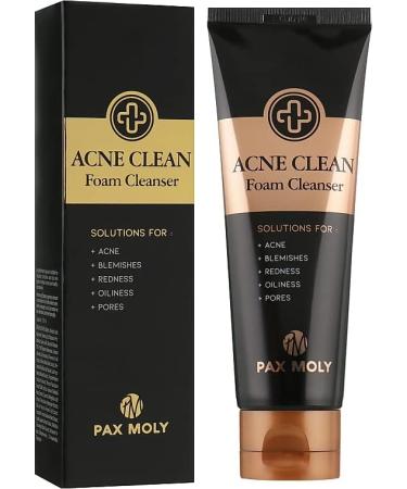  Pax moly Gentle Acne Cleansing Foam 120ml suitable for problematic sensitive and oily skin to restore a clean and healthy complexion - Buy Online on GoSupps.com