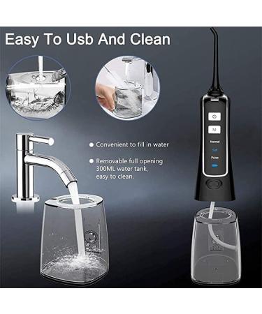 Portable Cordless Water Flosser - Waterproof Dental Oral Irrigator for Effective Teeth Cleaning | Space-Saving Design | International Shipping Available - Buy Online on GoSupps.com