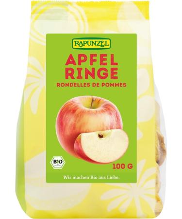 Rapunzel Rapunzel Maso del Gusto Apple Rings 100 g Pack of 1 - Buy Online on GoSupps.com
