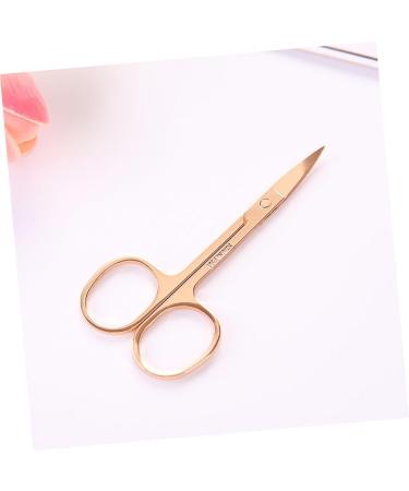 NOLITOY Stainless Steel Nose Hair Trimmer - Curved Design for Nose & Beard Grooming - Essential Beauty Tool for Men & Women - Buy Online on GoSupps.com