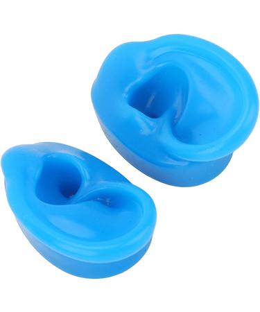 Soft Silicone Ear Model Pair for Demonstration & Teaching - Flexible Ear Piercing Tool- 18x23cm - Buy Online on GoSupps.com