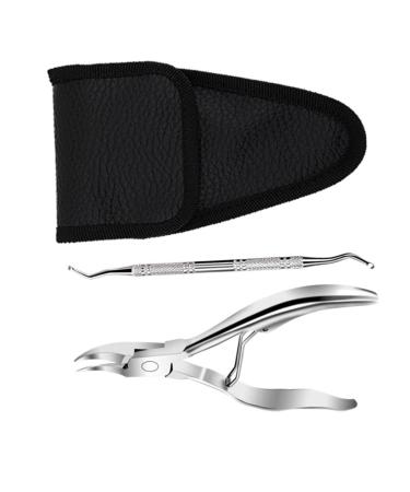 Gogogmee 1 Set Manicure 2-piece Set Finger Pliers Nail Pliers Trimmer Nail Trimmer Nail Pliers for Home Toenail Home Nail Pliers Manicure Tool Toenail Clipper Nail Clippers