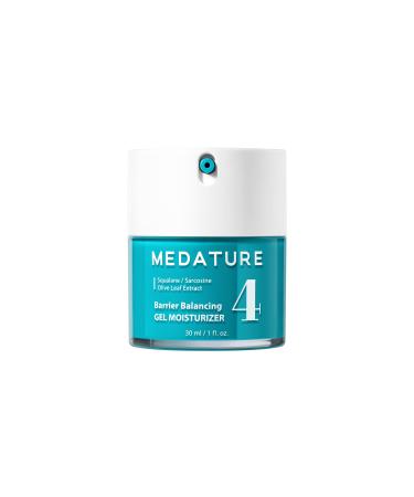 Medature Barrier Balancing Gel Moisturizer For Combination to Oily Skin Balances Skin Barrier Contains Squalane Sarcosine Niacinamide & Olive Leaf Extract