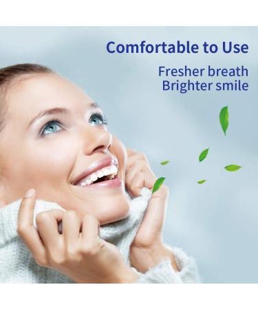 56 Tooth Whitening Strips Safe for Enamel 28 Whitening Sessions for Bright White Teeth - Buy Online on GoSupps.com