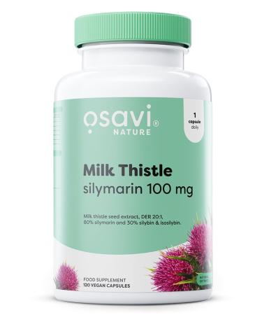 Osavi Milk Thistle Silymarin 100mg 120 vegan caps