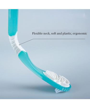 Suicra Double-Page Tongue Cleaner Toothbrush - Silicone Oral Care Tool for Fresh Breath (Pink) | International Shipping - Buy Online on GoSupps.com