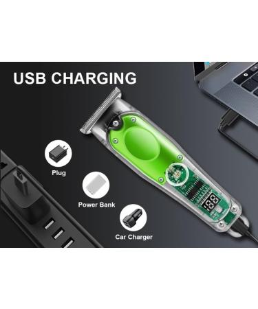 Professional USB Rechargeable Hair Clippers for Men - Electric Barber Trimmer for Precision Cutting - Buy Online on GoSupps.com