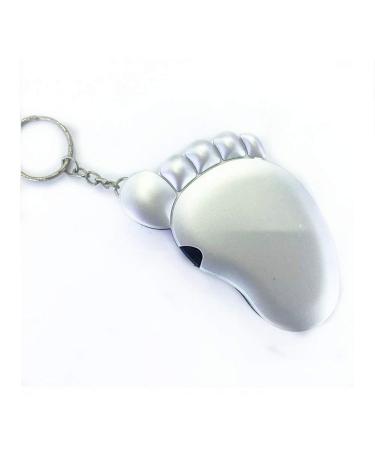 Portable Mini Glass Key Chain with LED Light Handheld Old Man Reading Magnifier for Seniors to Read Small Print Cards Stamps Jewelery Made in China