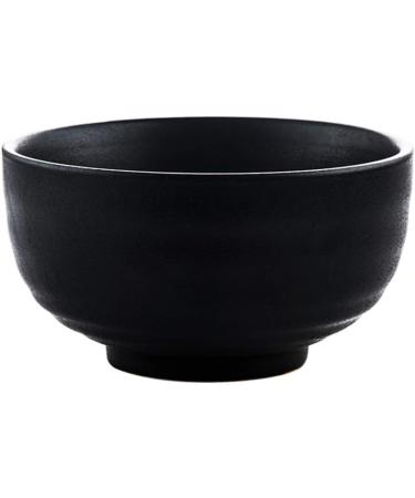 WOLFLAND Handmade Ceramic Soap Dish - Vintage Design Thick Black Ceramic 11.4 cm - Perfect for Home Decor - Buy Online on GoSupps.com