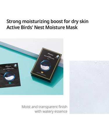 JM Solution Active Birds' Nest Moisture Mask - Korean Skincare - 10 Sheets - Buy Online on GoSupps.com