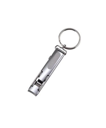 CHJHJKG Nail Clippers (Beauty) Foldable 0.5cm Ultra-thin Portable Stainless Steel Nail Toe Cutter Trimmer Scissor Manicure Pedicure Tool Fingernail Clipper(L)