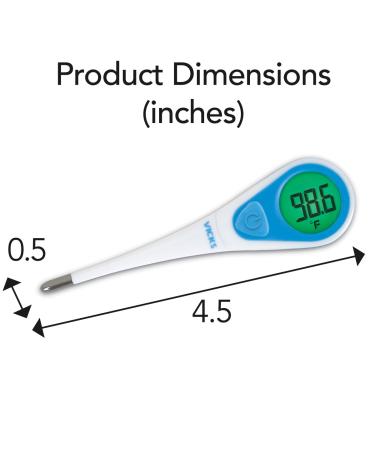 Vicks SpeedRead V912US Digital Thermometer - Fast & Accurate Fever Readings | International Shipping Available - Buy Online on GoSupps.com