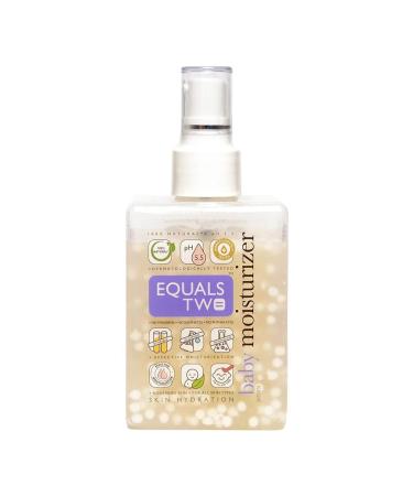 EQUALS_TWO Baby Moisturizer | 100% Natural All Day Hydration | Nourishes Skin | 200 ml | International Shipping Available - Buy Online on GoSupps.com