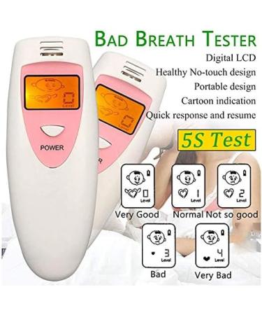 Basage Portable Bad Breath Detector - Oral Hygiene Condition Tester for Fresh Breath - Mouth Odor Monitor Tool - Buy Online on GoSupps.com
