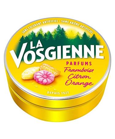 La Vosgienne - Raspberry Lemon Orange 125g - Pack of 4 - Sold by Pack