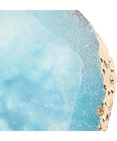 TMISHION Nail Art Palette Polish Mix Palette Nail Polish Mixing Paint Drawing Color Dish Nail Brush Holder Gold Edge Stone Paint Drawing Color Dish Manicure Tool - Buy Online on GoSupps.com