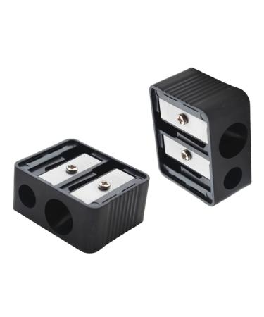 Professional Double Hole Cosmetic Pencil Sharpener for Eyebrow Lip Liner & Eyeliner - Ideal for School & Office Supplies - Buy Online on GoSupps.com