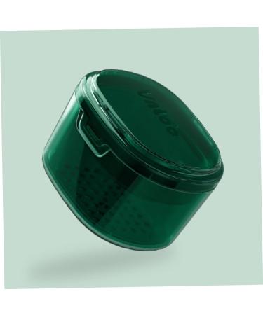 Frcolor Retainer Storage Box - Reusable Teeth Container for Prosthesis Travel-Friendly Crystal Bowl Case for False Teeth - Buy Online on GoSupps.com
