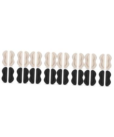 FOMIYES 16 Pairs High Heels Heel Stickers Protective Heel Cushions Womens High Heel Shoes Comfortable Heel Pads Sponge Heel Grips Sneaker Protector Invisible Suede Half Size Pad