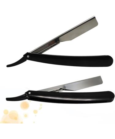 Angoily 2-Pack Safety Razor for Men | Manual Metal Straight Blade Shaving Razor | Smooth & Safe Shave - Buy Online on GoSupps.com