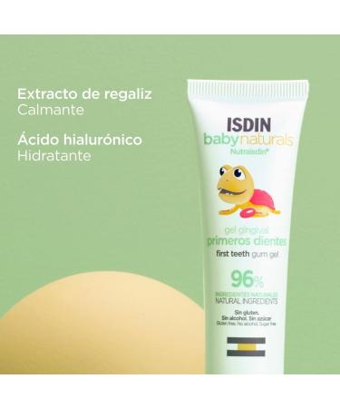 ISDIN BABY NATURALS first teeth gum gel 30 ml - Buy Online on GoSupps.com