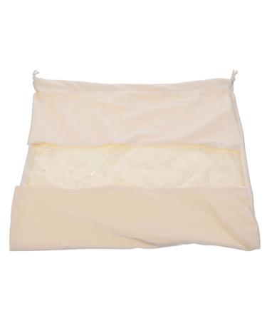 FOMIYES hair dryer storage bag curly hair blow dryer hair dryer carrying bags hair dryer container Beam port 32x28x0.6cm Beige
