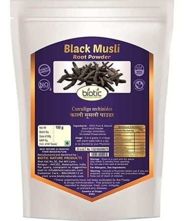 Reva natural black poeder kali musli poeder Curculo orchioides 100 GM