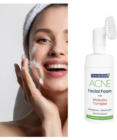  Novaclear Novaclear Acne Facial Mousse with WhitePro Complex 100ml - Buy Online on GoSupps.com