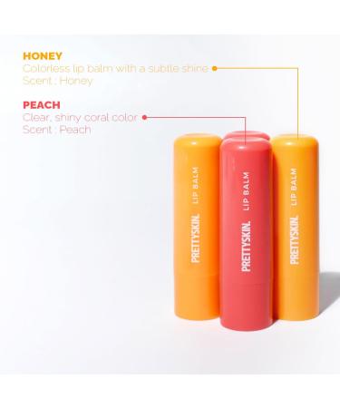 PRETTYSKIN Moisture Lip Balm 0.15oz.(4.5g) Smooth Soft Texture Hydrating Natural Shine Glossy korean lip balm (Honey) - Buy Online on GoSupps.com
