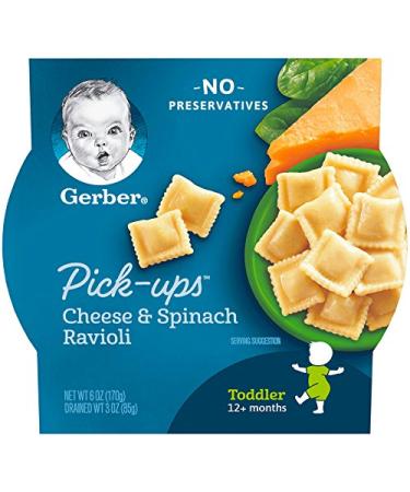 Gerber Pick-ups Cheese & Spinach Ravioli6 Ounce (Pack of 8)