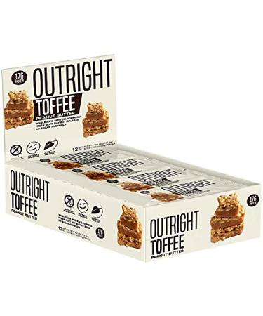 Outright Bar - Whole Food Protein Bar - 12 Pack - MTS Nutrition (Toffee Peanut Butter)